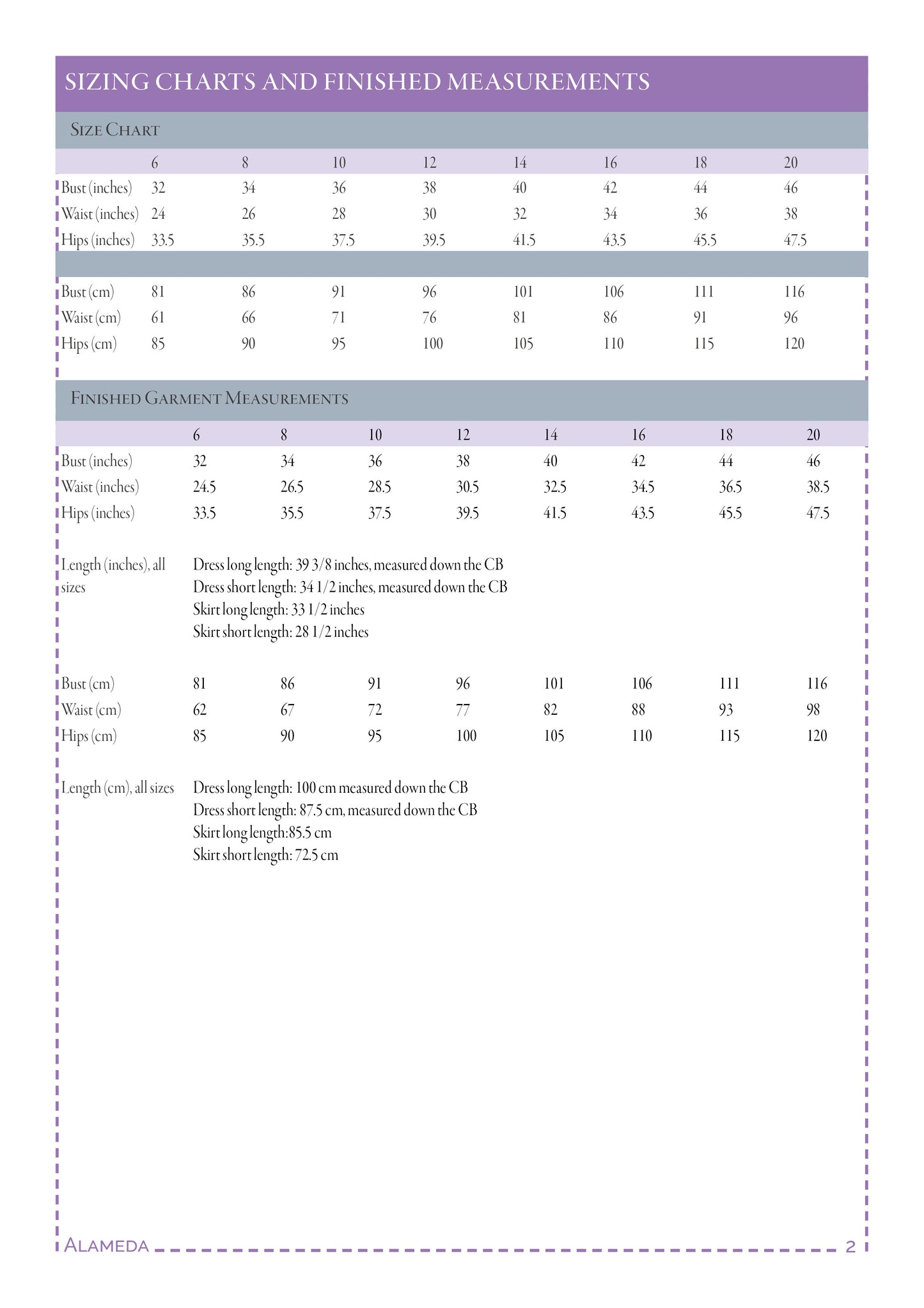 Alameda – PDF sewing pattern (sizes 6–20)