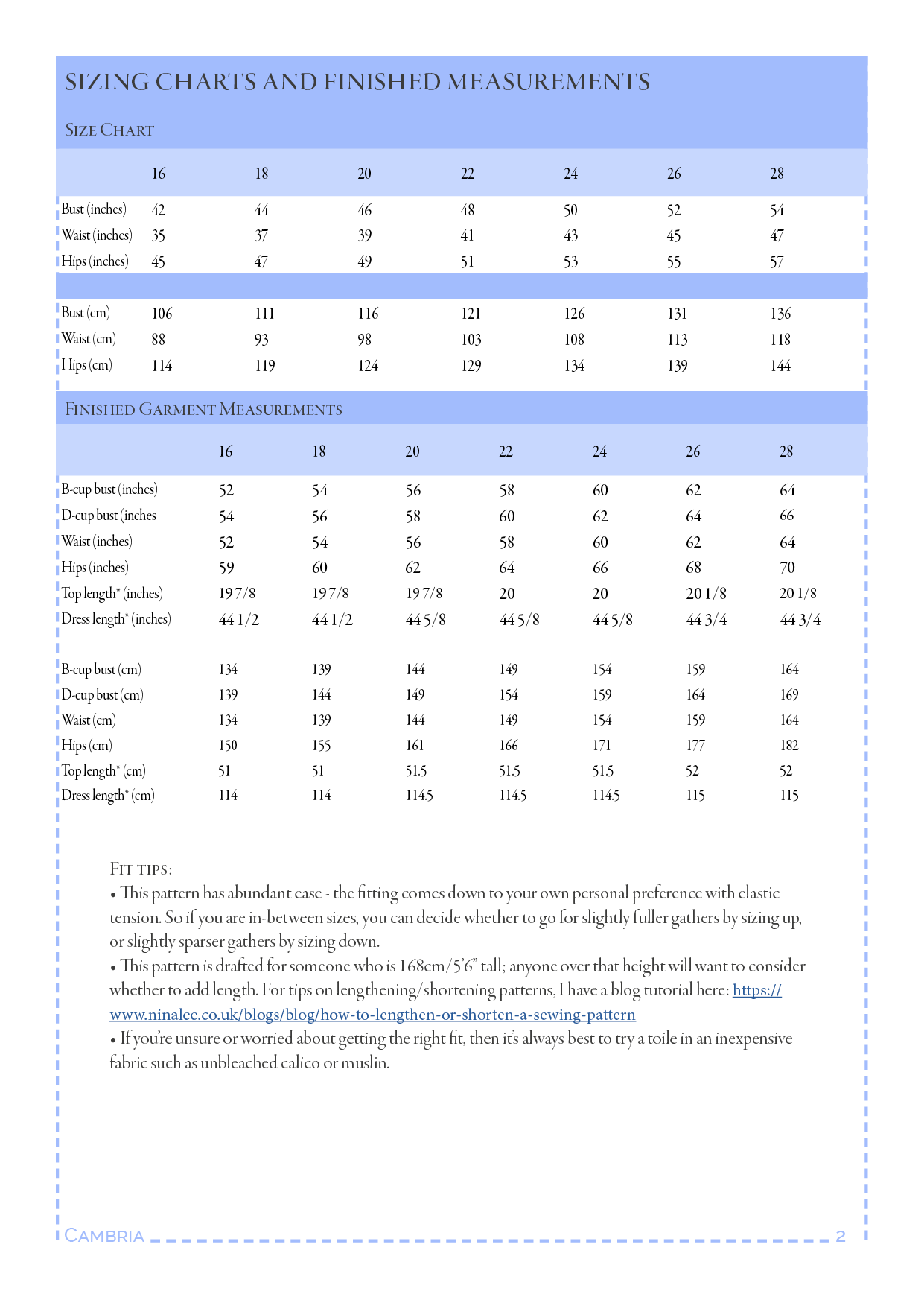 Holland Park – PDF sewing pattern (sizes 16–28)